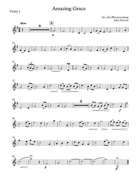 Amazing grace sheet music for violin cello and piano pdf. Amazing Grace Violin By E.O Excell, John Newton - Digital ...