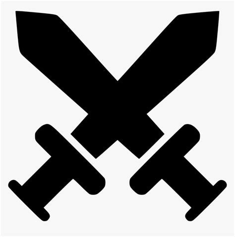 History Swords Crossed Swords Crossed Icon Png Transparent Png