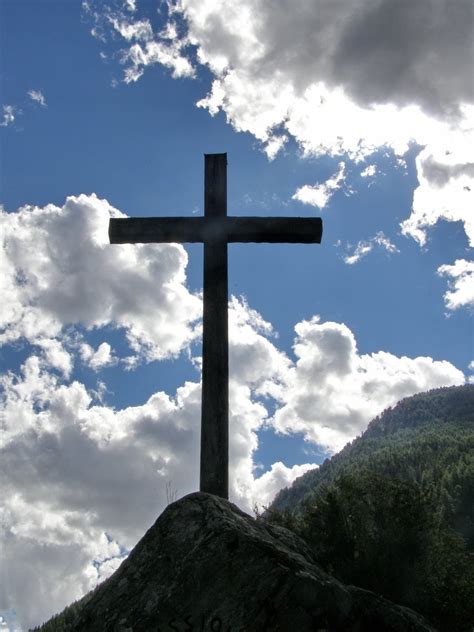Cross In The Sky Free Stock Photo Freeimages