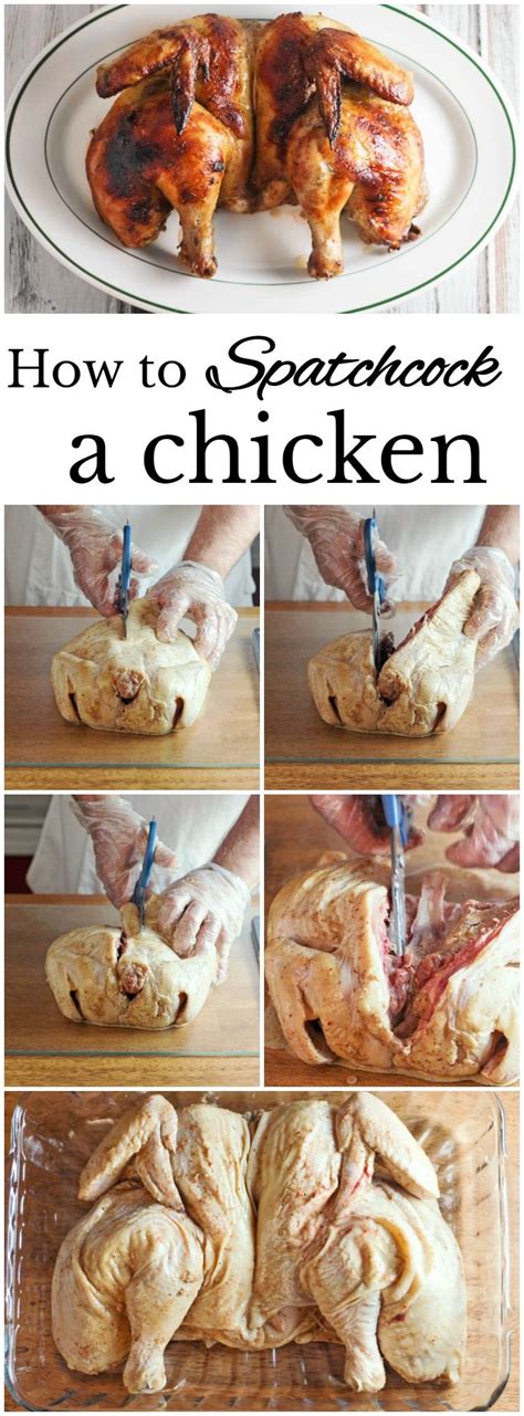 how to spatchcock a chicken culinary skills food cooking