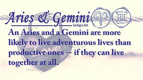 Aries Gemini Partners For Life In Love Or Hate Compatibility And Sex