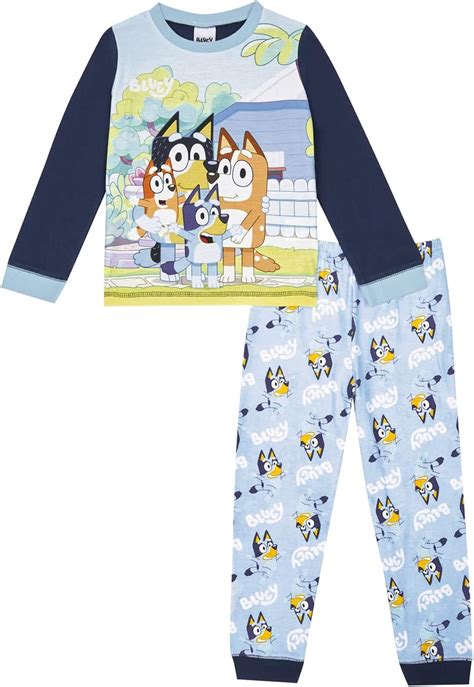 Bluey Boys Pyjamas Bluey And Bingo Pjs Ages 18 Months To 7 Years Old