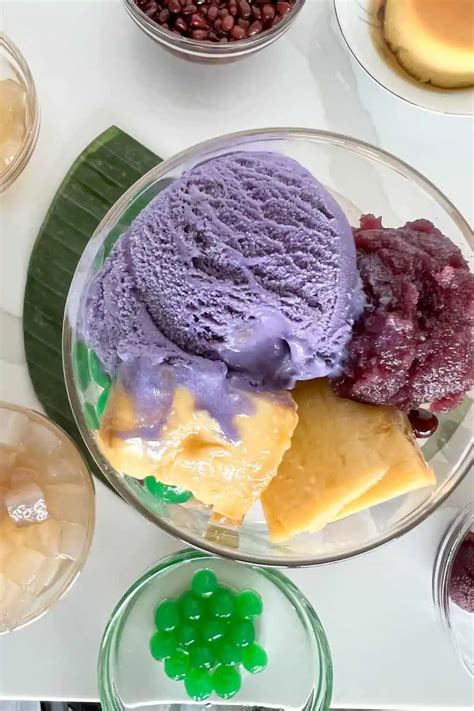 easy filipino halo halo dessert with the must have toppings bring on the spice