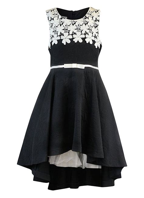 Cute Black And White Dresses For Tweens Lace Dress Black Dresses For