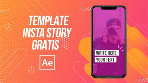 Insta Story Template Free Download - After Effects 004 - YouTube