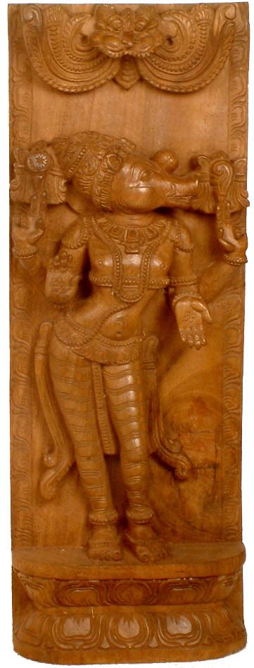 The Ten Incarnations Of Vishnu Varaha Avatara Exotic India Art