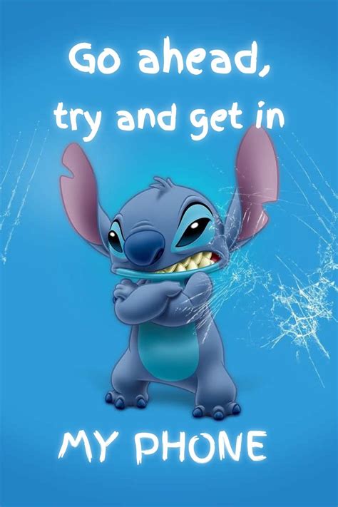Iphone Cute Stitch Wallpaper Dont Touch My Phone You Can Also Upload