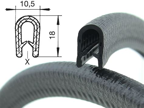 6 фраз в 2 тематиках. Kantenschutzprofil schwarz KB 1-4,5 mm Maße 10,5*18 mm