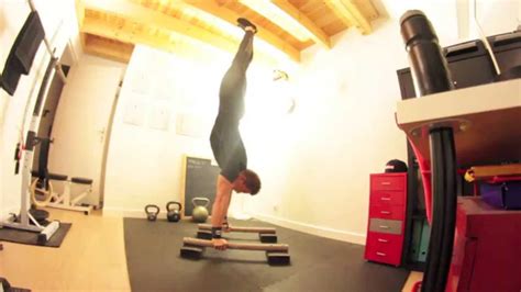 Training Handstand Push Up Strict Youtube