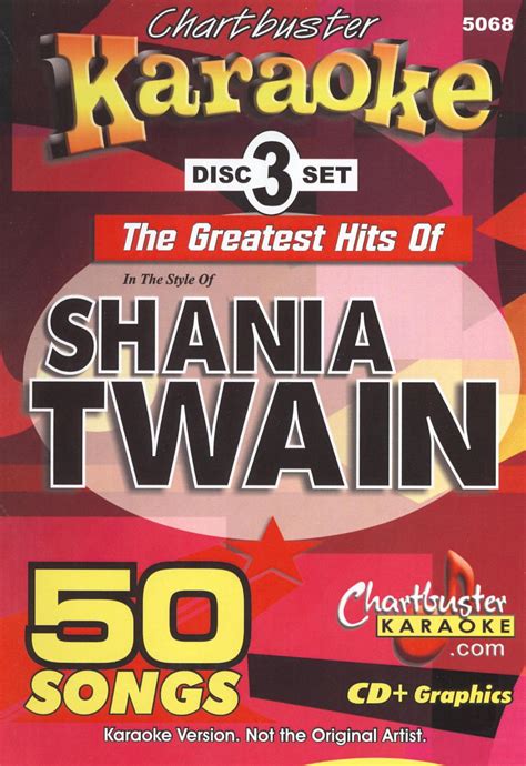 best buy chartbuster karaoke the greatest hits of shania twain [cd]