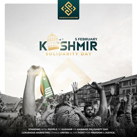Kashmir Solidarity Day 5 February Kashmir Day Post Behance