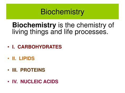 Ppt Biochemistry Powerpoint Presentation Free Download Id512484