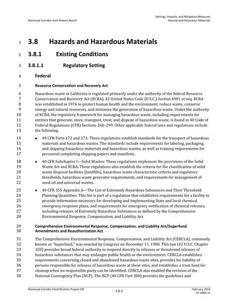 Pdf Hazards And Hazardous Materialsmodernization Program