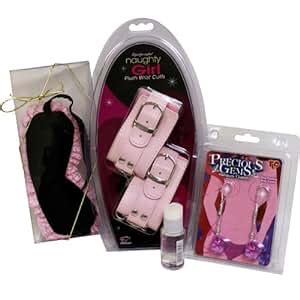 Amazon Com Basic Pink Kinky Kit Of Sex Toys Used In Fifty Shades Health Personal Care