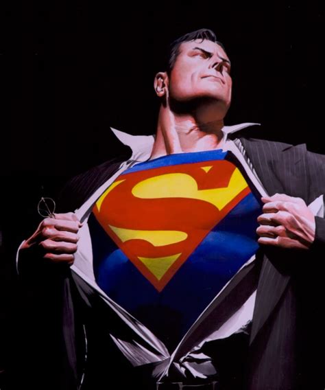 Superman By Alex Ross Em 2020 Com Imagens Wallpaper Do Superman