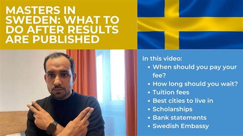 Sweden Admissions Result Announced For Autumn 23 Swedish Embassy