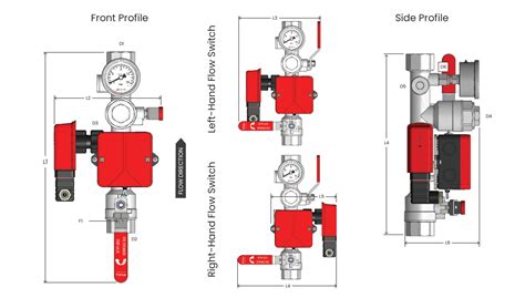 Dn25 Fire Sprinkler Residential Valve Set