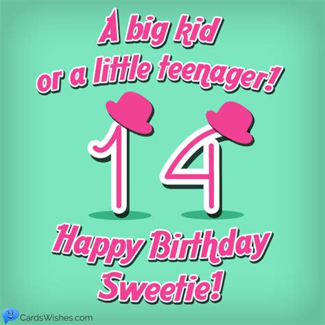 Happy 14th Birthday Wishes For 14 Year Olds