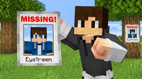 Eystreem Is Missing In Minecraft Youtube