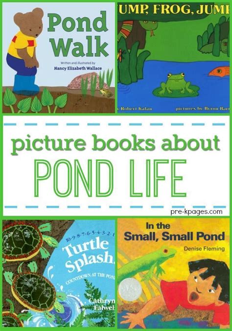 Books For Preschool About Pond Life A List Of The Best Picture Books