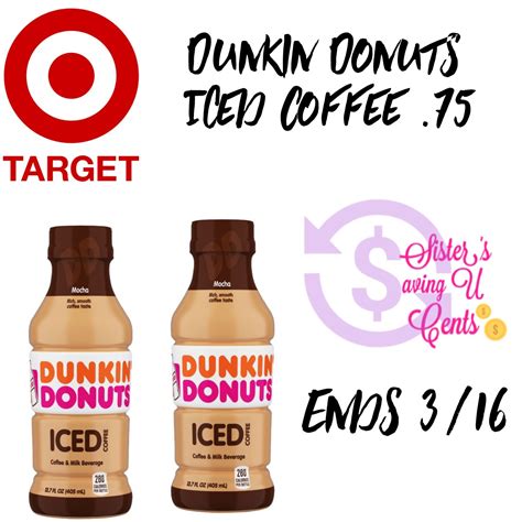 Dunkin Donuts Iced Coffee 75 At Target 🎯