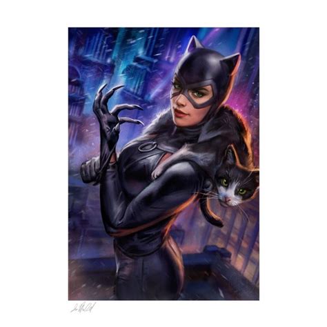 Dc Comics Catwoman 21 Unframed Art Print Nl