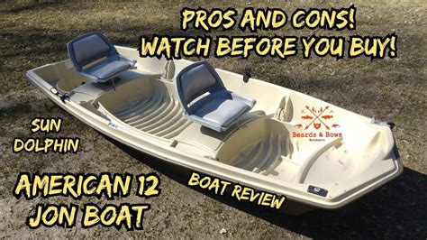 Sun Dolphin American 12 Jon Boat Pros And Cons Watch This Before