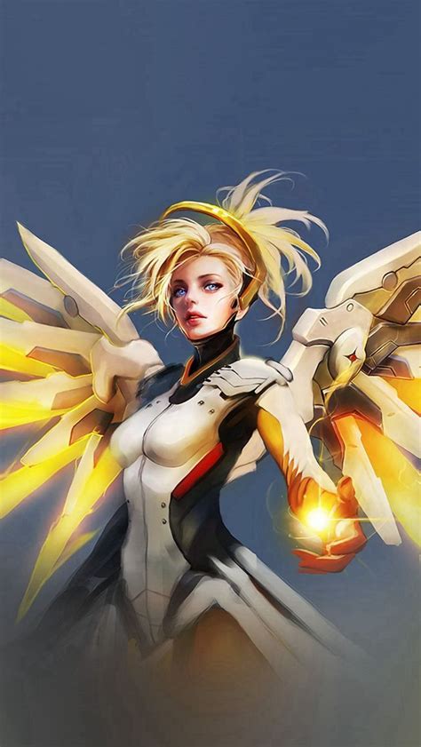 Check spelling or type a new query. Overwatch Mercy Cute Game Art Illustration Angel iPhone Wallpapers | Overwatch phone wallpaper ...