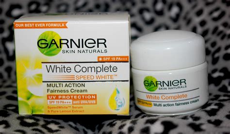 Garnier White Complete Multi Action Fairness Cream Review Makeup