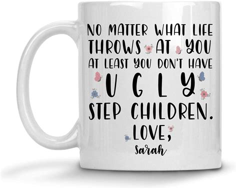 Amazon Com Funny Step Mom Gift Stepmom Mug Funny Stepmom Gifts Step Mom Gift Mother S Day Mugs