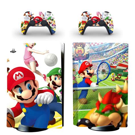 Mario Series Ps5 Skin Sticker For Playstation 5 And Controllers Design
