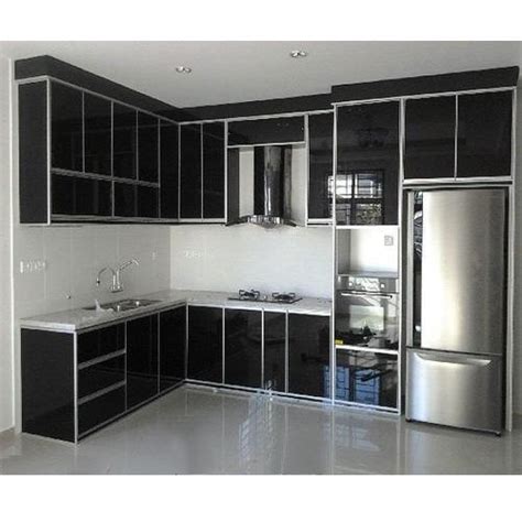 Modern Aluminium Kitchen Cabinet, Rs 1600 /square feet S. F. INTERIOR