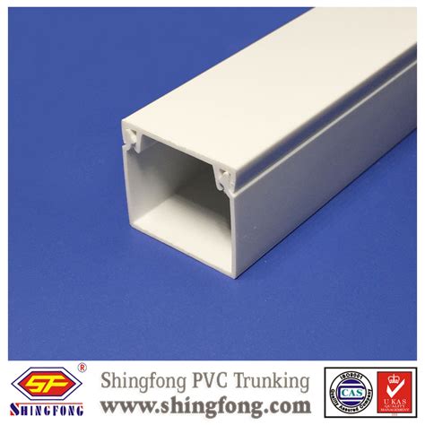 ISO Self Adhesive Mini Size Square Pvc Cable Trunking X Sihui Shingfong Plastic