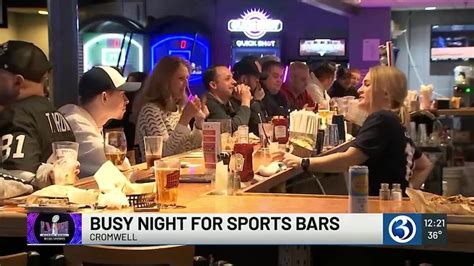 Fans Packed Sports Bars Across Ct For Super Bowl Sunday