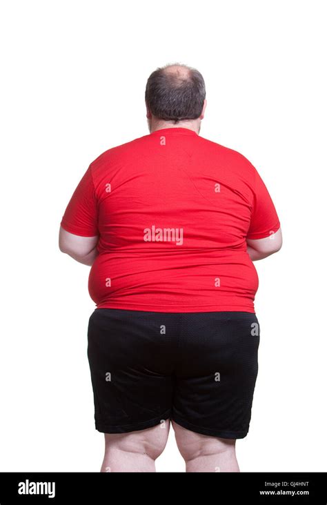 Very Obese Man Stock Photo Alamy