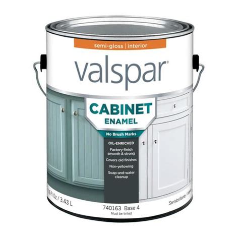 Furthermore, what type of paint sprayer is best for cabinets? Valspar Cabinet Enamel Base 4 Semi-Gloss Enamel Tintable ...