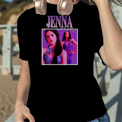 jenna ortega wednesday addams actress retro shirt