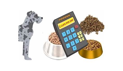 Great Dane Food Calculator, Feeding Guide, and Chart