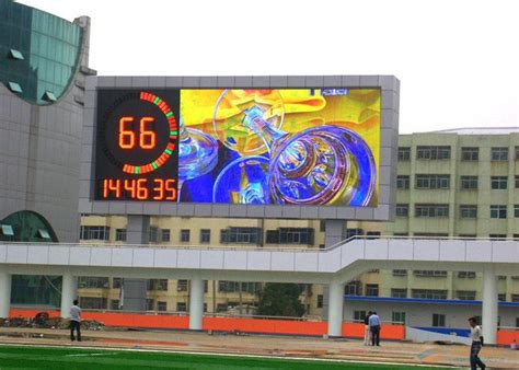 Smd3535 6mm Led Advertising Screens 4m X 3m Synchronous Led Digital