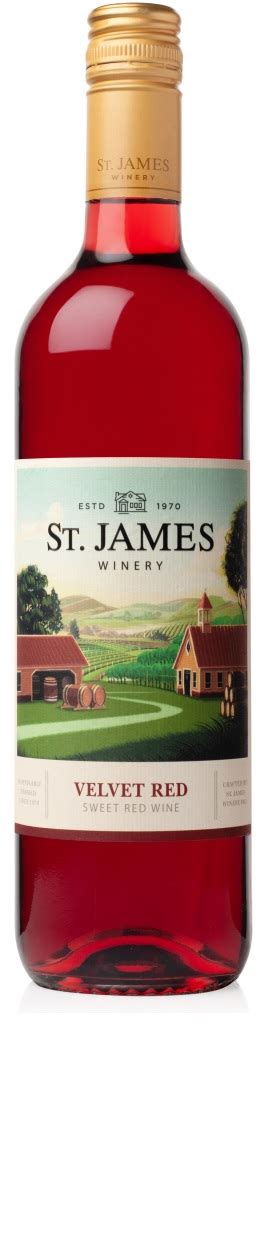 St James Winery Velvet Red Timeless Wines Order Wine Online From