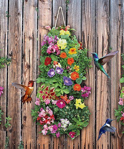 Touch Of Eco Hanging Hummingbird And Butterfly Flower Garden Zulily