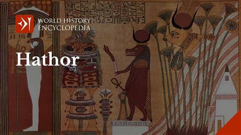 Hathor The Egyptian Goddess Of Love Beauty And Pleasure Youtube