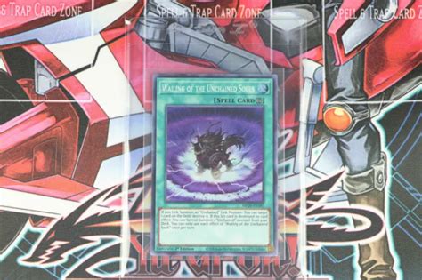 YUGIOH SPELL CARD Wailing Of The Unchained Souls MP EN St Ed