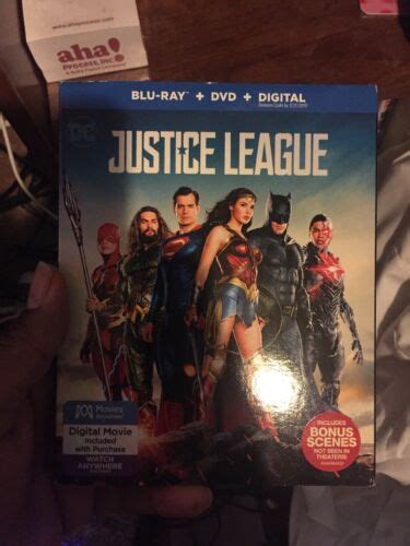 Justice League 2017 Blu Ray And Dvd 883929572021 Ebay