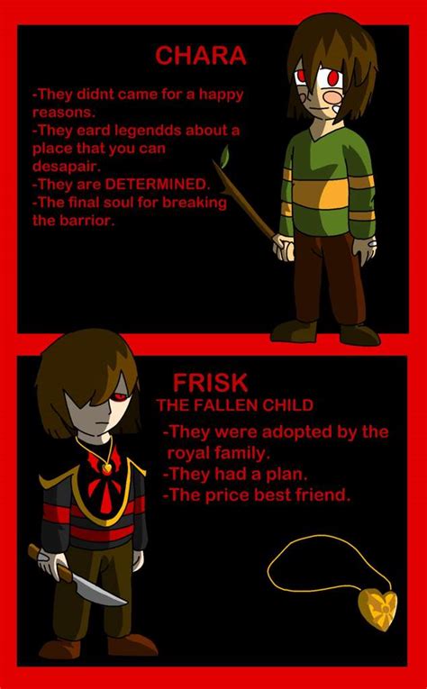 Fellswap Black Chara Nd Frisk Designs Undertale Aus Amino