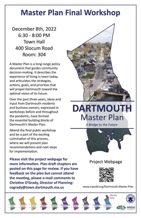Final Master Plan Workshop To Be Held Dec 8 Dartmouth