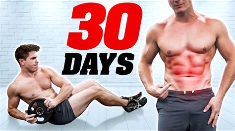 How To Get Abs In 30 Days At Home Tutorial Pics