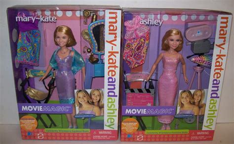 mary kate and ashley movie magic fashion dolls mattel 2001 new ebay