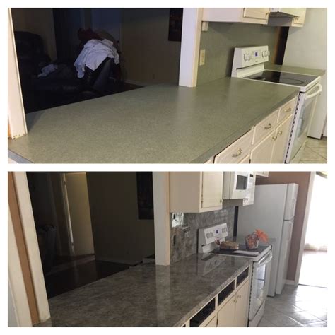 Before And After Concrete Countertops Countertops Furniture