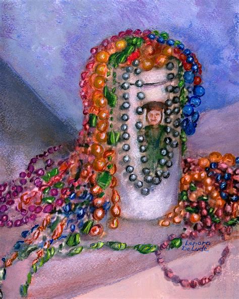 Mardi gras supplies aka emardigrasbeads.com is known for best mardi gras throw beads. Mardi Gras Beads In Louisiana Painting by Lenora De Lude